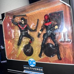 Mcfarlane Nightwing & Red Hood 2 Pack