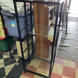 Glass Shelf Unit