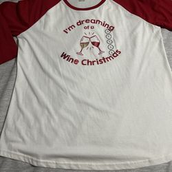 Wine Christmas Tee