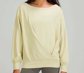 Yellow Lululemon Sweater