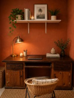 Wooden desk