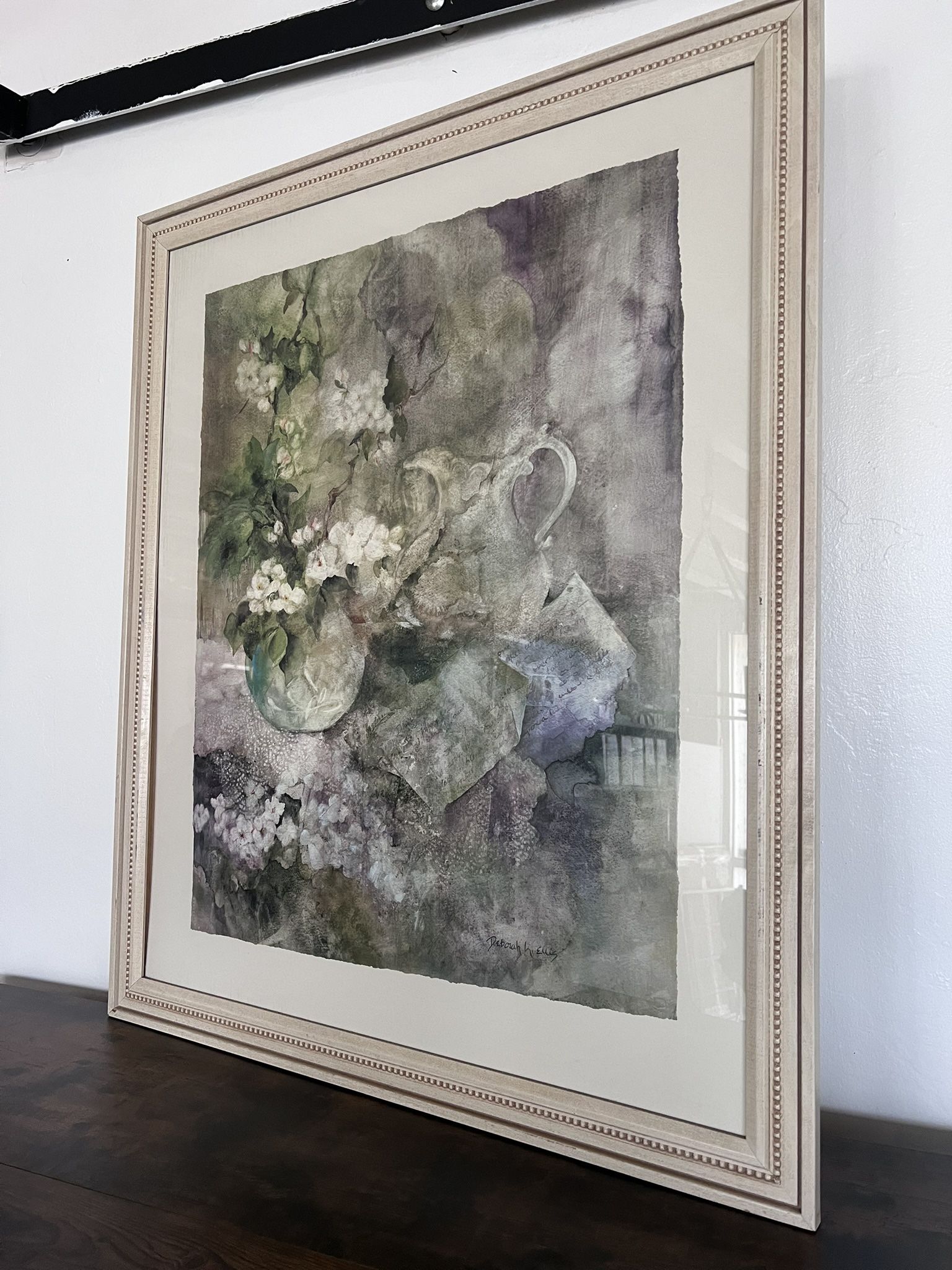Framed Floral Print