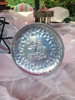 Silver Plated Hanna-Barbera Plate