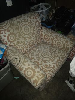 Living chairs and foot rest