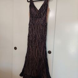Vestido Elegante Para Fiesta OH Graduacion Size 8 