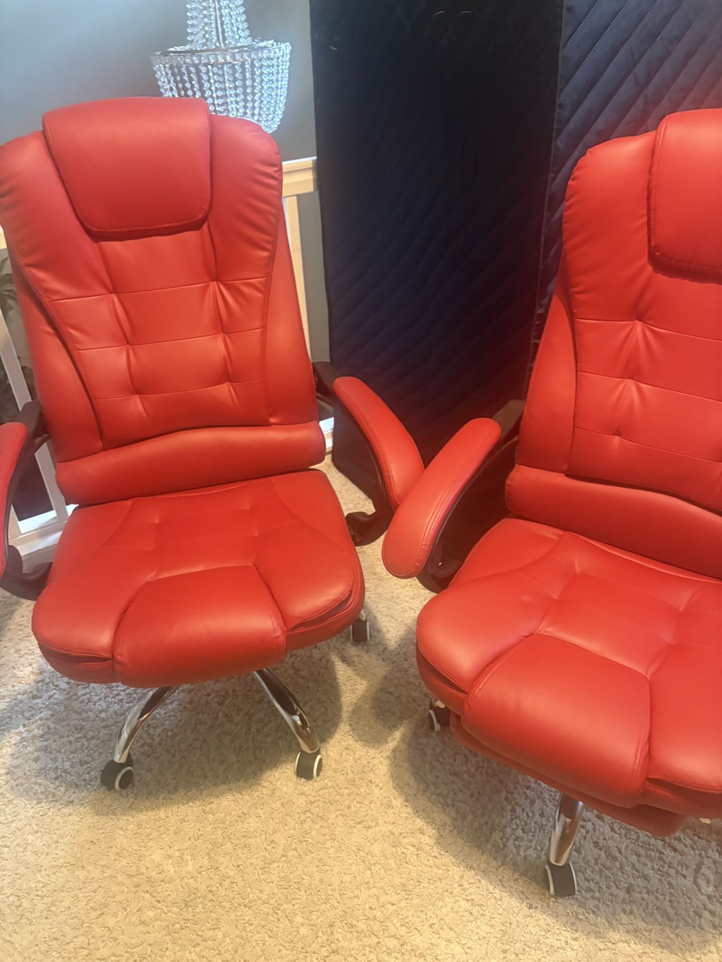 Red Executive Office Chair 