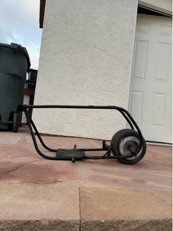 Minibike Frame and Back Wheel