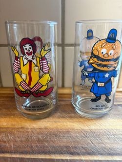 McDonald’s Collection Glasses from the mid 70s.