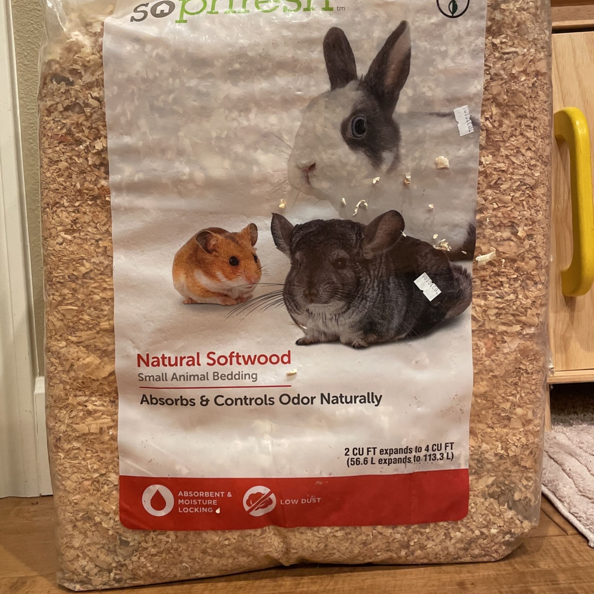 So Phresh Natural Softwood Small Animal Bedding