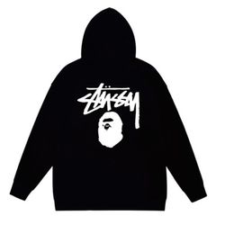 Stussy Bape Hoodie Collab 