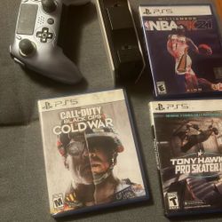 Ps5 Games/ Controller/ Charger Port