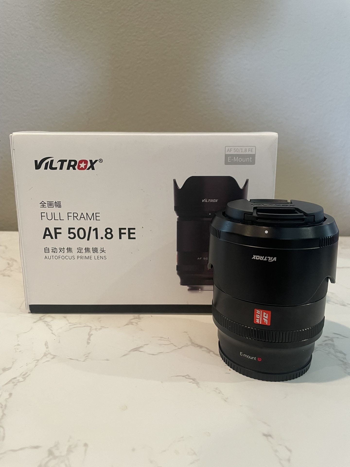 Viltrox 50mm F/1.8 E-Mount Lens