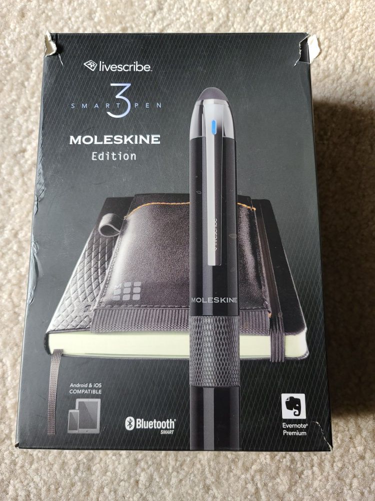 Livescribe 3 Smartpen Moleskine Edition