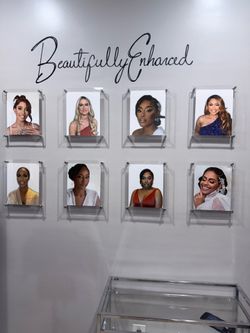 Acrylic display for walls