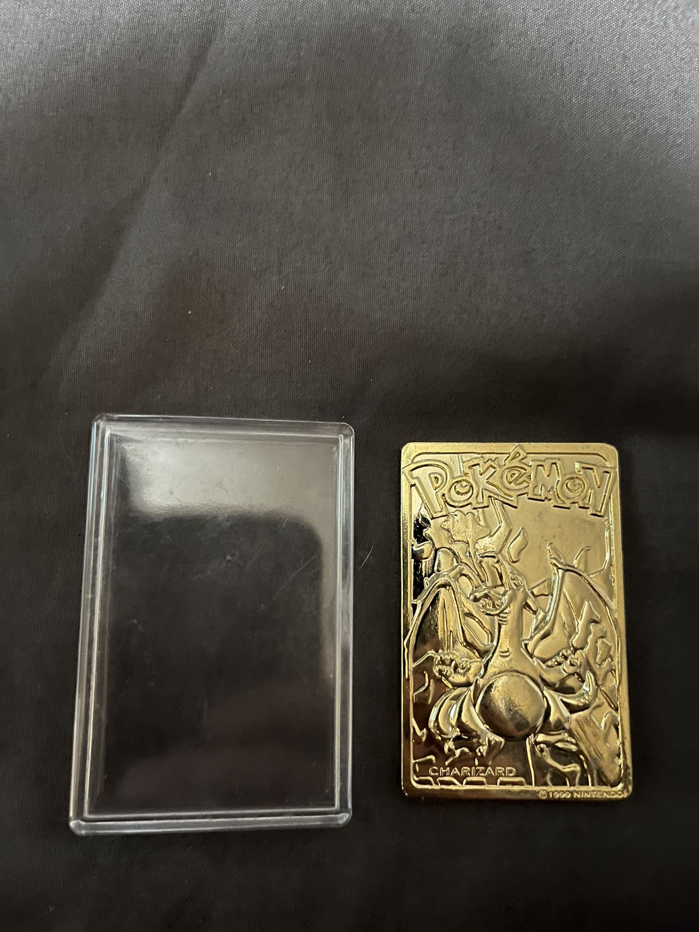 24k Gold Plated Charizard Burger King Card