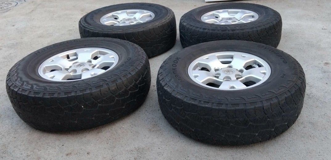 Toyota 6 Lug Wheels With Tires Tacoma 4runner Tundra Sequoia Rims