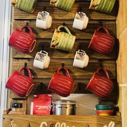 15 Coffee Mug holder -  Base Para 15 Tazas De Café $75