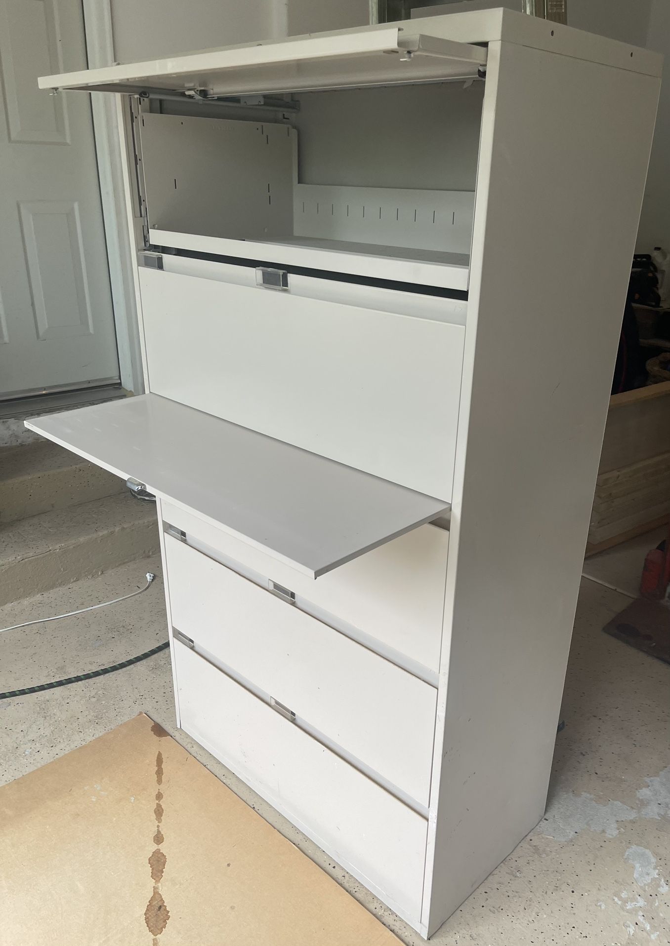 Metal File Cabinet -  5 Door