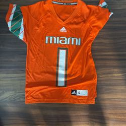 Miami Football Jersey