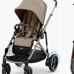 CYBEX Gazelle eStroller Taupe Almond Beige 