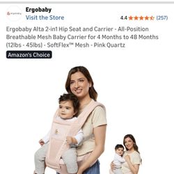 Erogobaby 2in 1 Seat And Carrier 