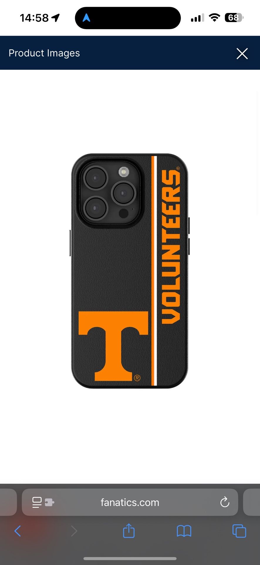 tennessee volunteers sidebarsolid iphone 16 pro max magnetic case