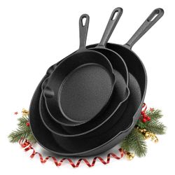 Brand New In Box Cast Iron Skillets $20