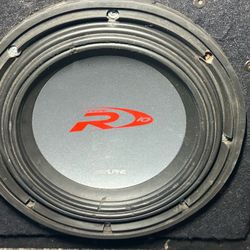Alpine R2-W10D2 10" Subwoofer In Box