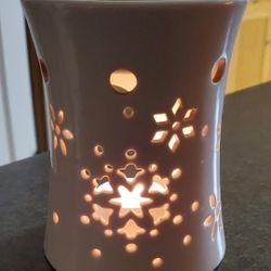 Snowflake Tea Light Wax Warmer