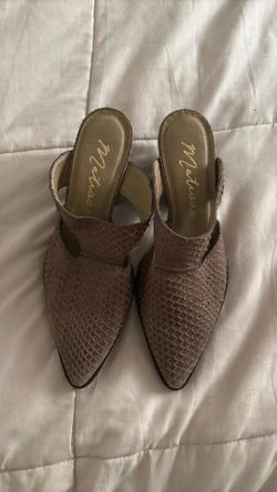 Matisse Wester mule walnut color 6