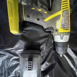 Ryobi drill (Only Drill And 1 Battery)