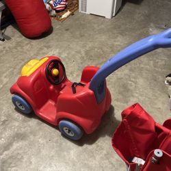 Red Push Car 
