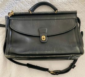 Black Crossbody Briefcase