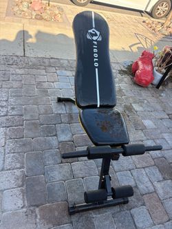 FIGOLO Adjustable Sit-Up / Ab Bench – Works Great – Only $20