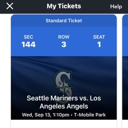 Seattle mariners Game 