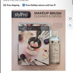 Electronic Makeup Brush Cleaner And Dryer 