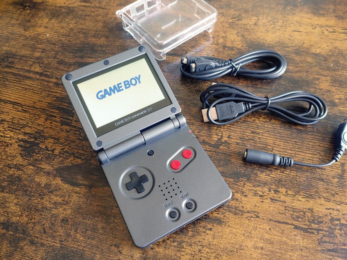Game Boy Advance w/accessories Modded