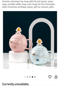 BonZeal ceramic space mugs