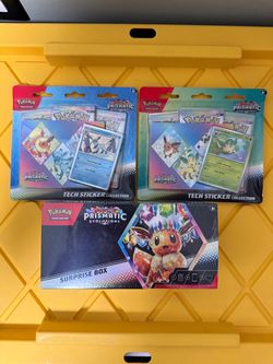 Pokémon Prismatic Evolutions Bundle – 3 Sealed Products