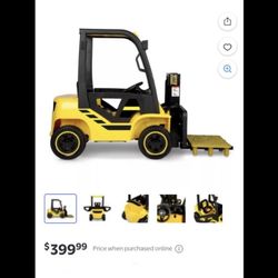 Kids Electric Forklift Read Description 