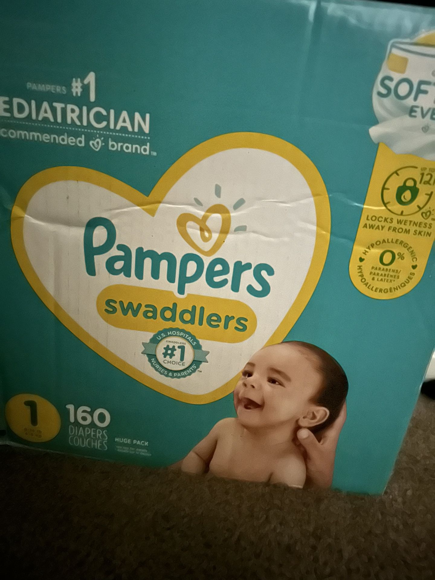 Pamper Diapers Size 1