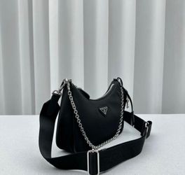 Black Crossbody Shoulder Bag