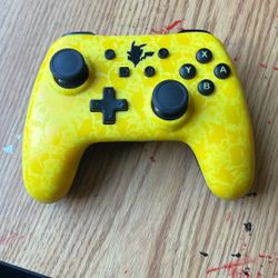Nintendo switch Pikachu wireless controller
