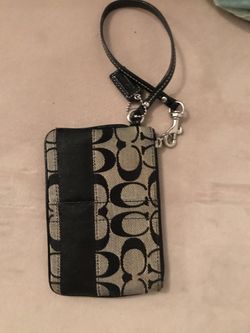 Coach wristlet