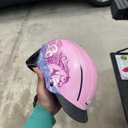 Little Girls Unicorn Helmet 
