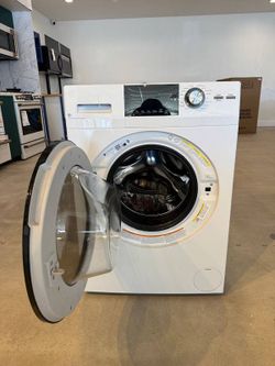 GE Combo GFQ14ESSNWW GE® 2.4 Cu. Ft. White Washer Dryer Combo