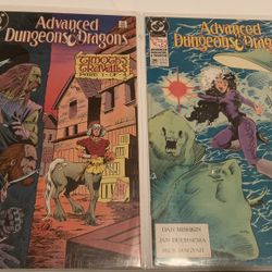 Vintage Advanced Dungeons And Dragons Comics