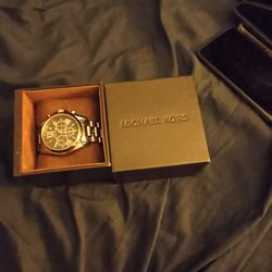 MK Mens Watch  And A Dell Chrome Book