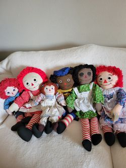 Vintage Raggedy Ann Dolls
