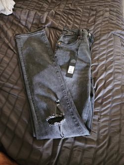 New Fashion Nova Black Straight Leg Jeans